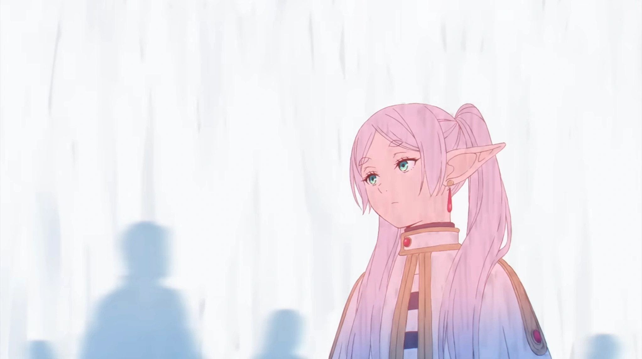 frieren looking aside