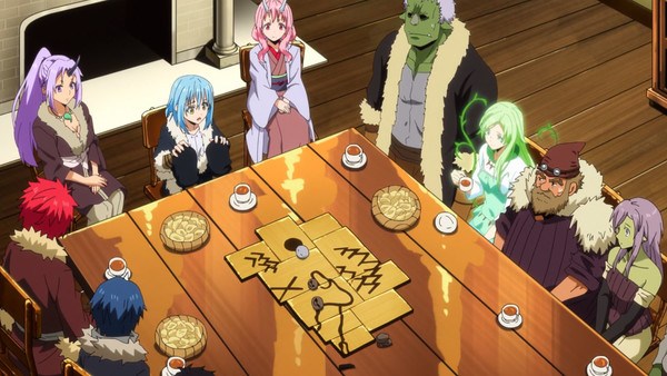 Rimuru and other races making up a strategy plan